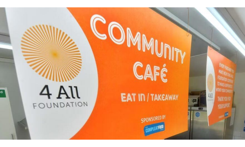 New Community Cafe set to open in Market Drayton receives sponsorship from The Compleat Food Group