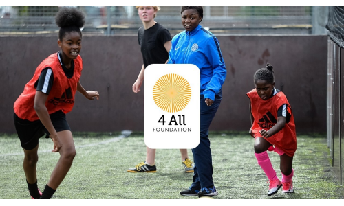 Sport England supports the 4 All Foundation 
