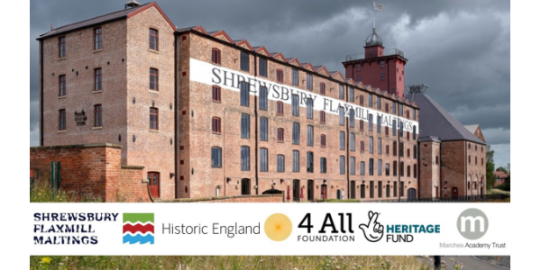 4 All Foundation Receives Funding from England Heritage for Free Community Coach Trips to Shrewsbury Flaxmill in 2023
