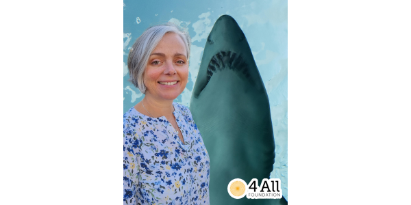 Dig deep as charity Trustee dives deep for shark encounter
